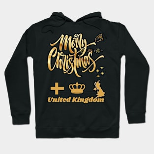 Merry Christmas United Kingdom Hoodie